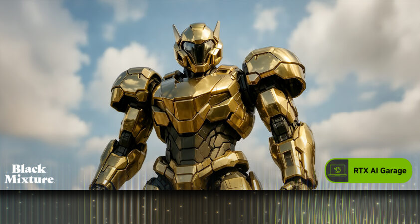 How Black Mixture Uses Generative AI and NVIDIA RTX for Creative Visuals