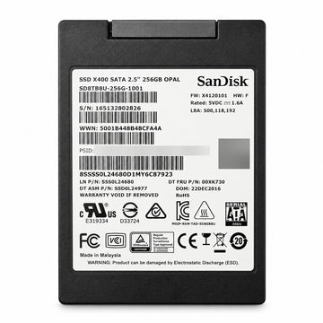SanDisk X400 256GB 2.5" SATA III SSD
