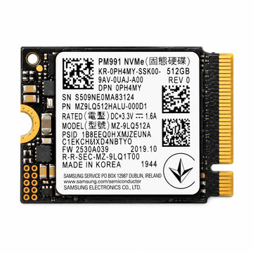 Samsung PM991 512GB M.2 2230 NVMe