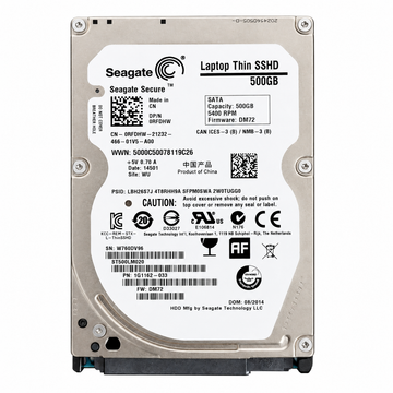 Seagate Laptop Thin 500GB 2.5" SATA SSHD ST500LM020