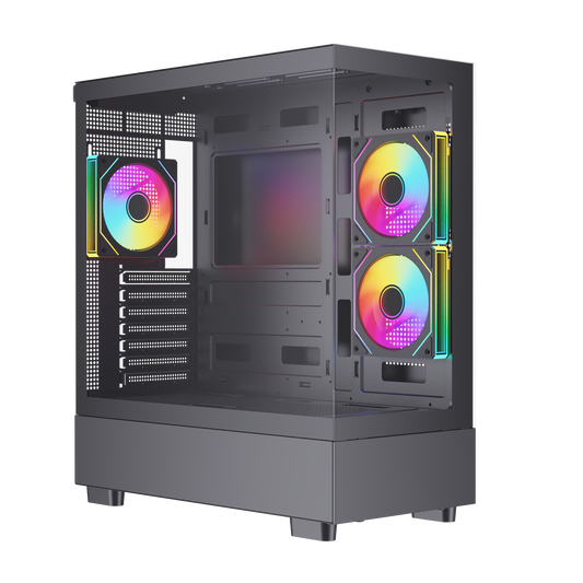 Boîtier PC ATX moyen tour EJS NOVA noir