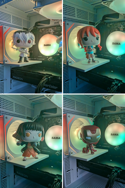 PC Figurine Shelf v1 | 120mm | 140mm | PC Shelf