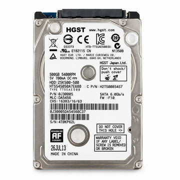 HGST Travelstar Z5K500 HTS545050A7E680 500GB 2.5" SATA HDD