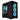 Lian Li V100RMIX V100R MINI 4.0mm 3+1x120mm Fan ATX PC Case, Black - EJS Computers