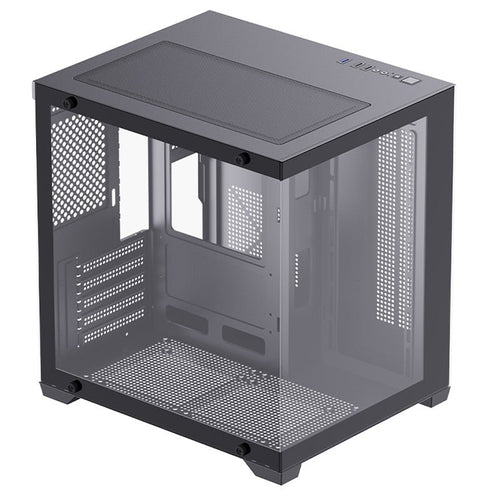 SNOWMAN Micro-ATX PC Case - Black